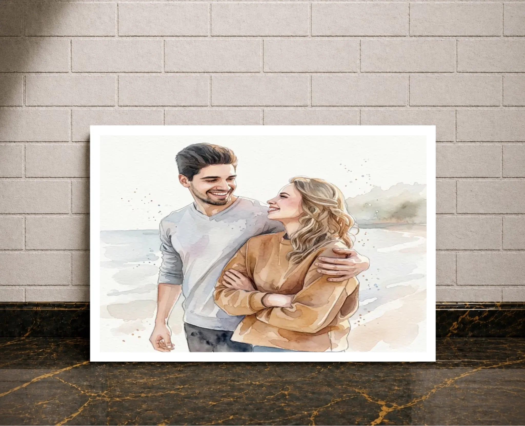 white-frame-mock