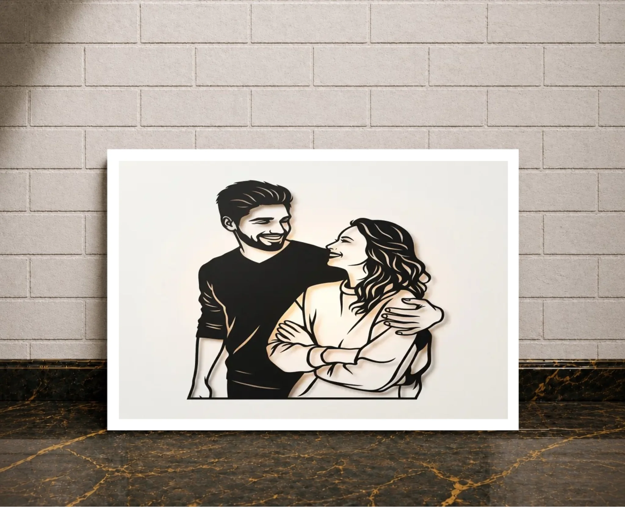 white-frame-mock