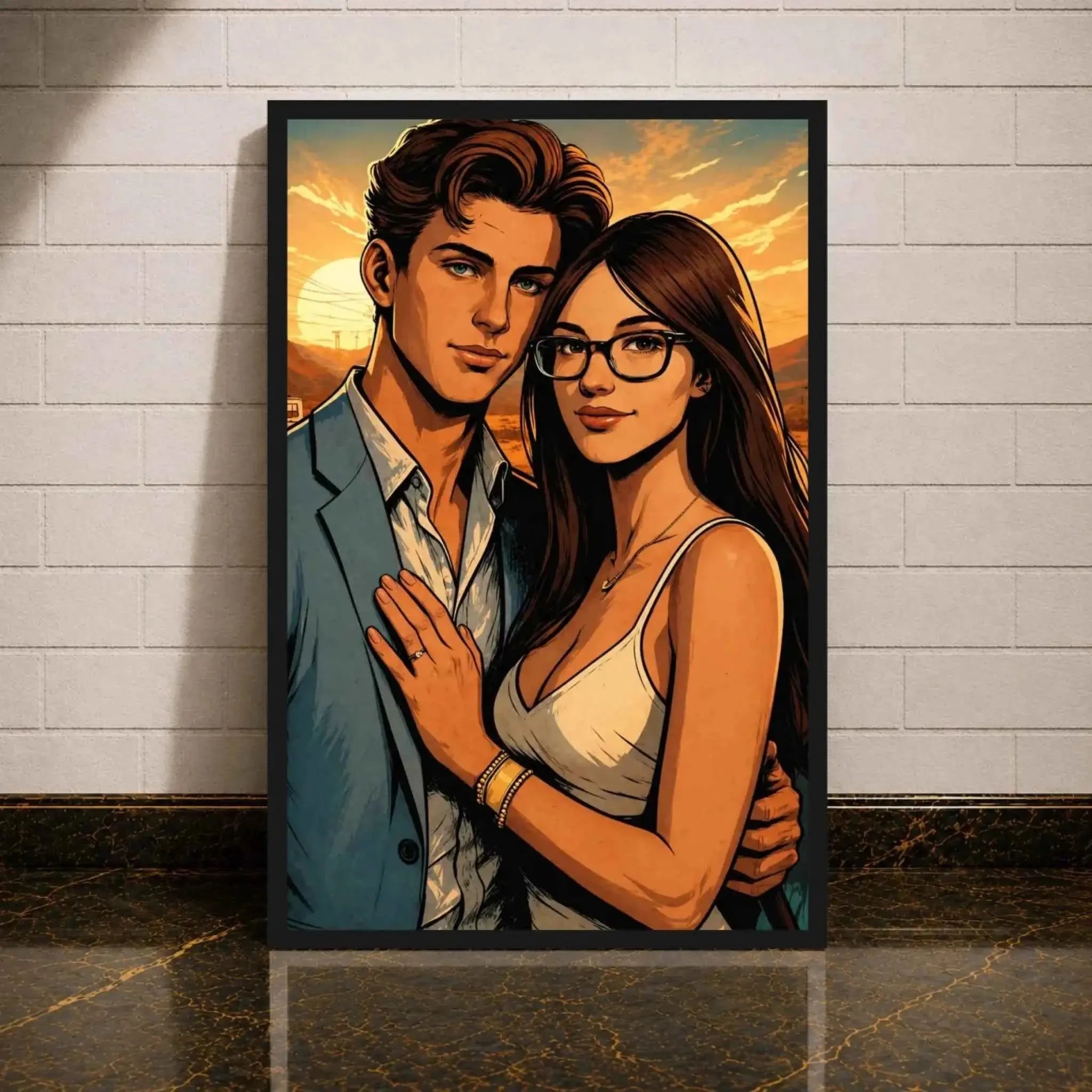 Personalisierte Attack on Titan Leinwand – Dein einzigartiges Portrait im heroischen Stil