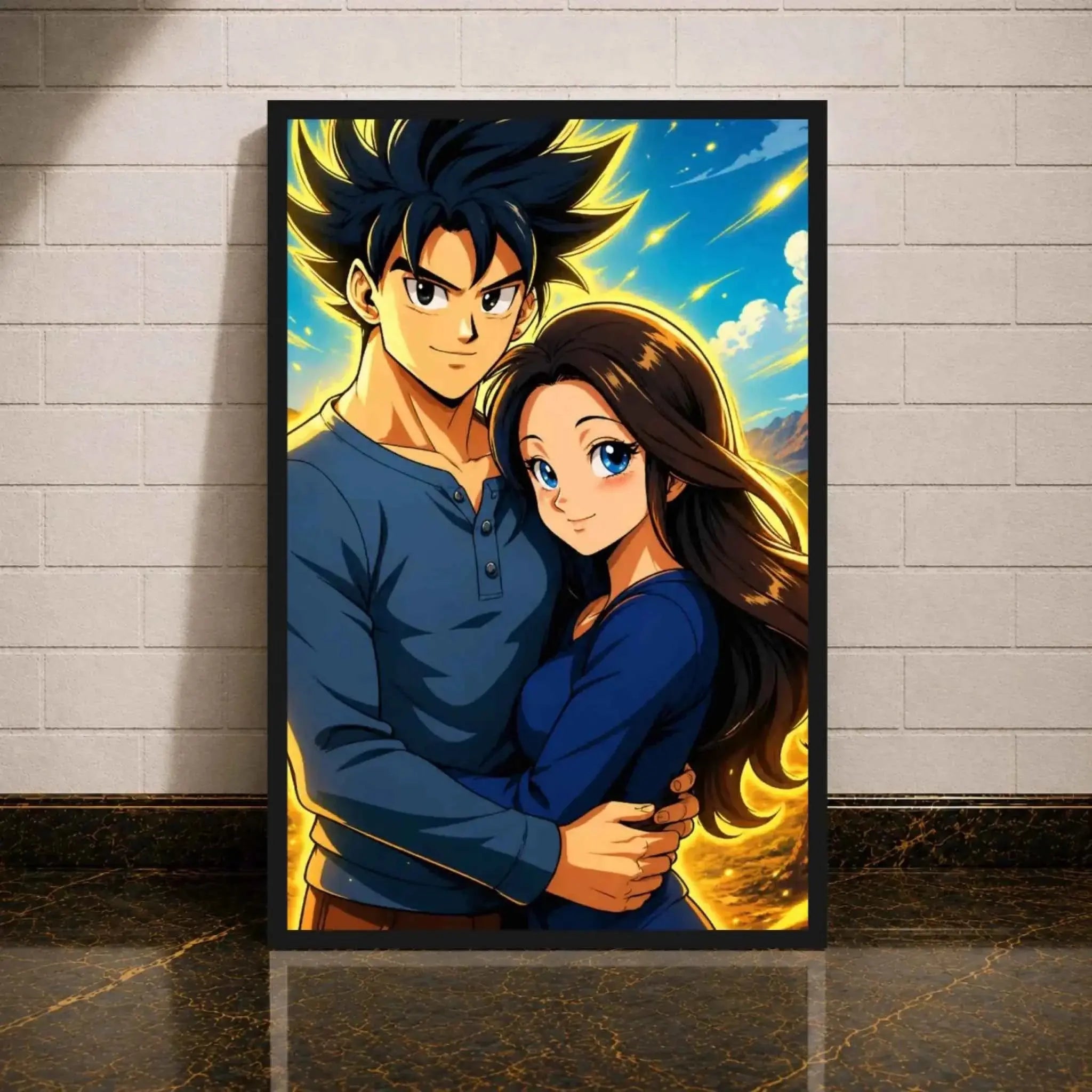 Personalisierte Dragonball Leinwand – Werde zum legendären Saiyajin!