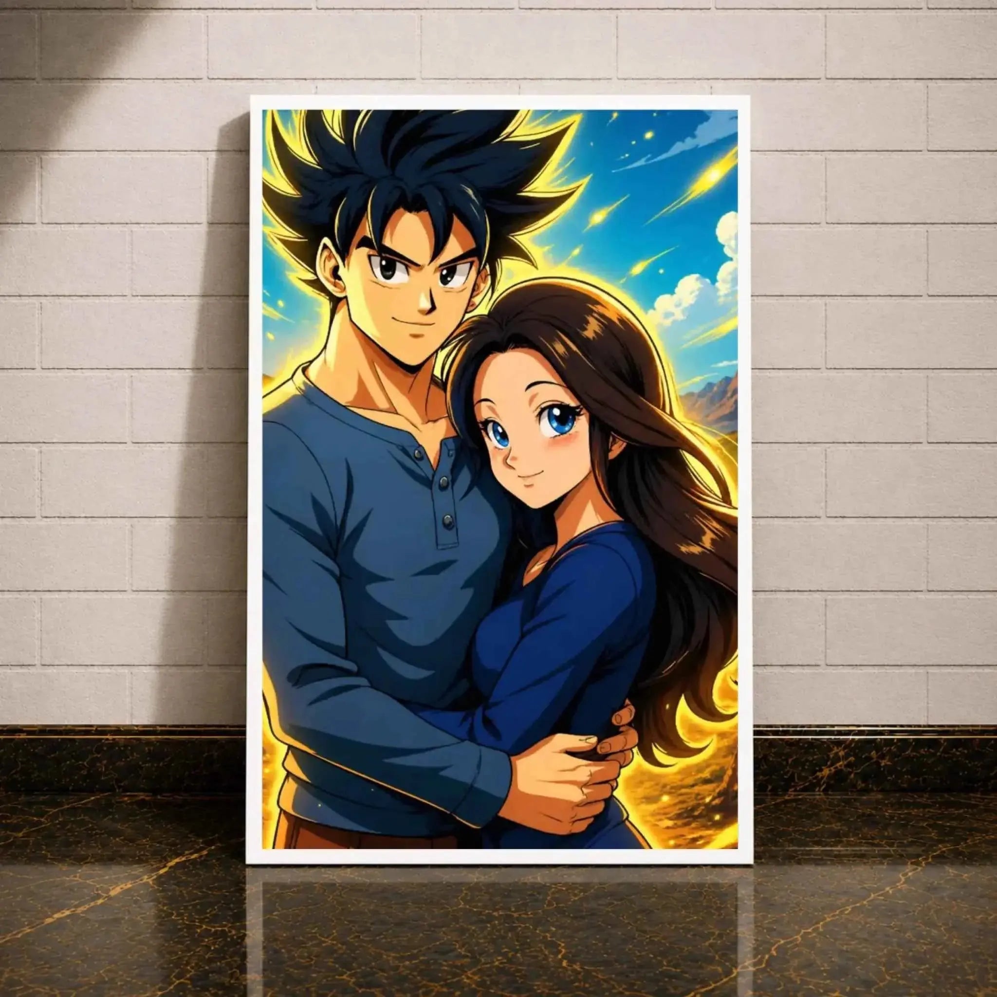 Personalisierte Dragonball Leinwand – Werde zum legendären Saiyajin!