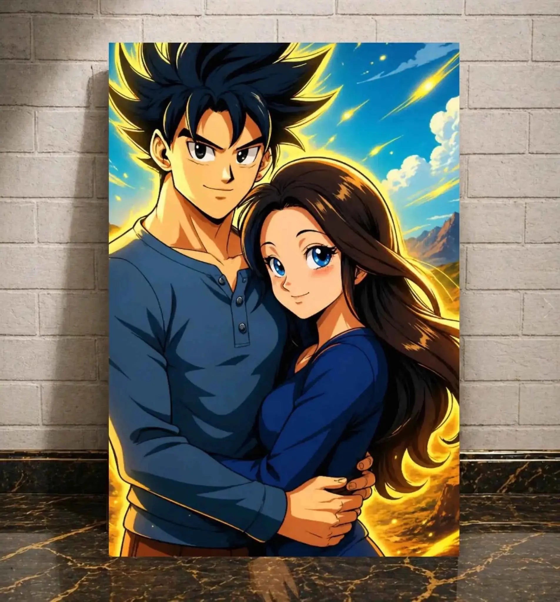 Personalisierte Dragonball Leinwand – Werde zum legendären Saiyajin!