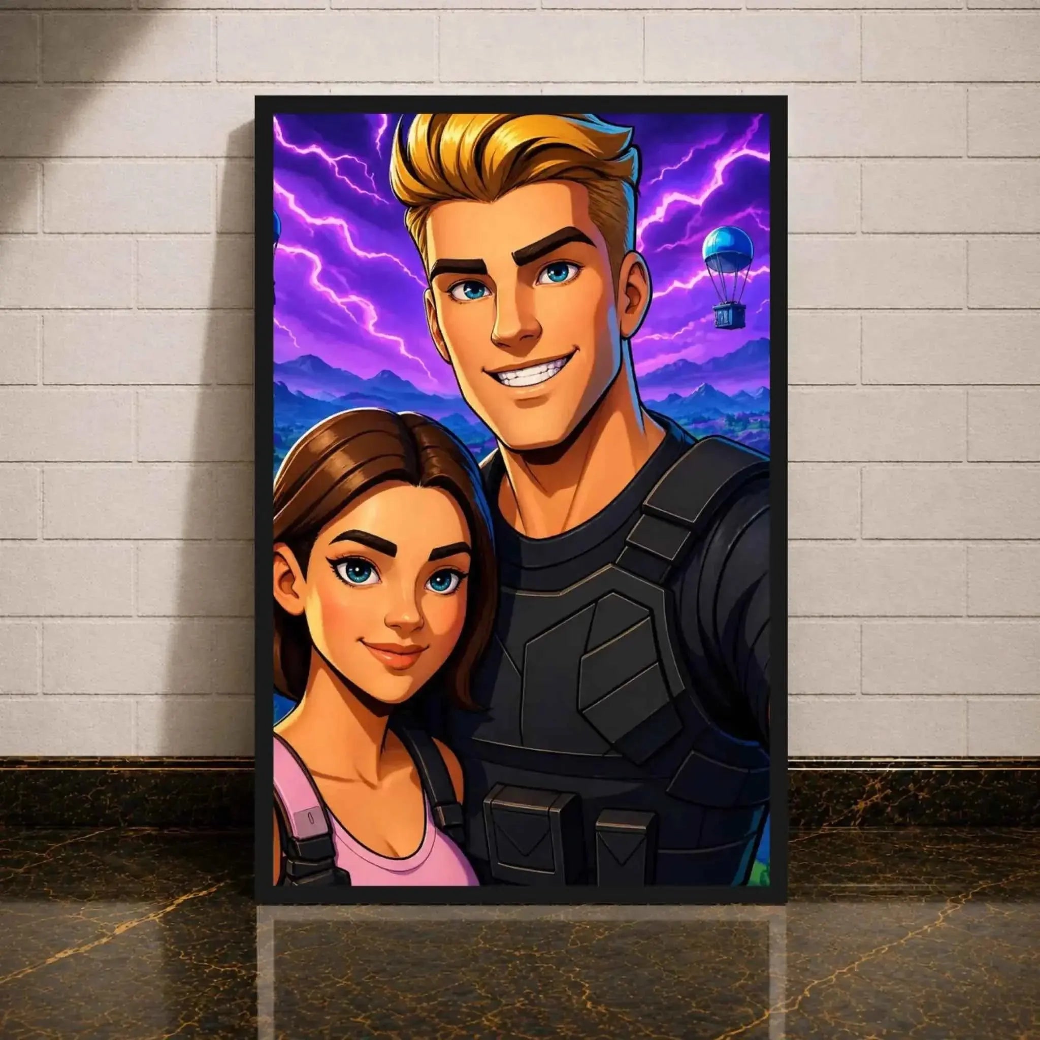 Personalisierte Fortnite Leinwand – Dein individuelles Gaming-Kunstwerk