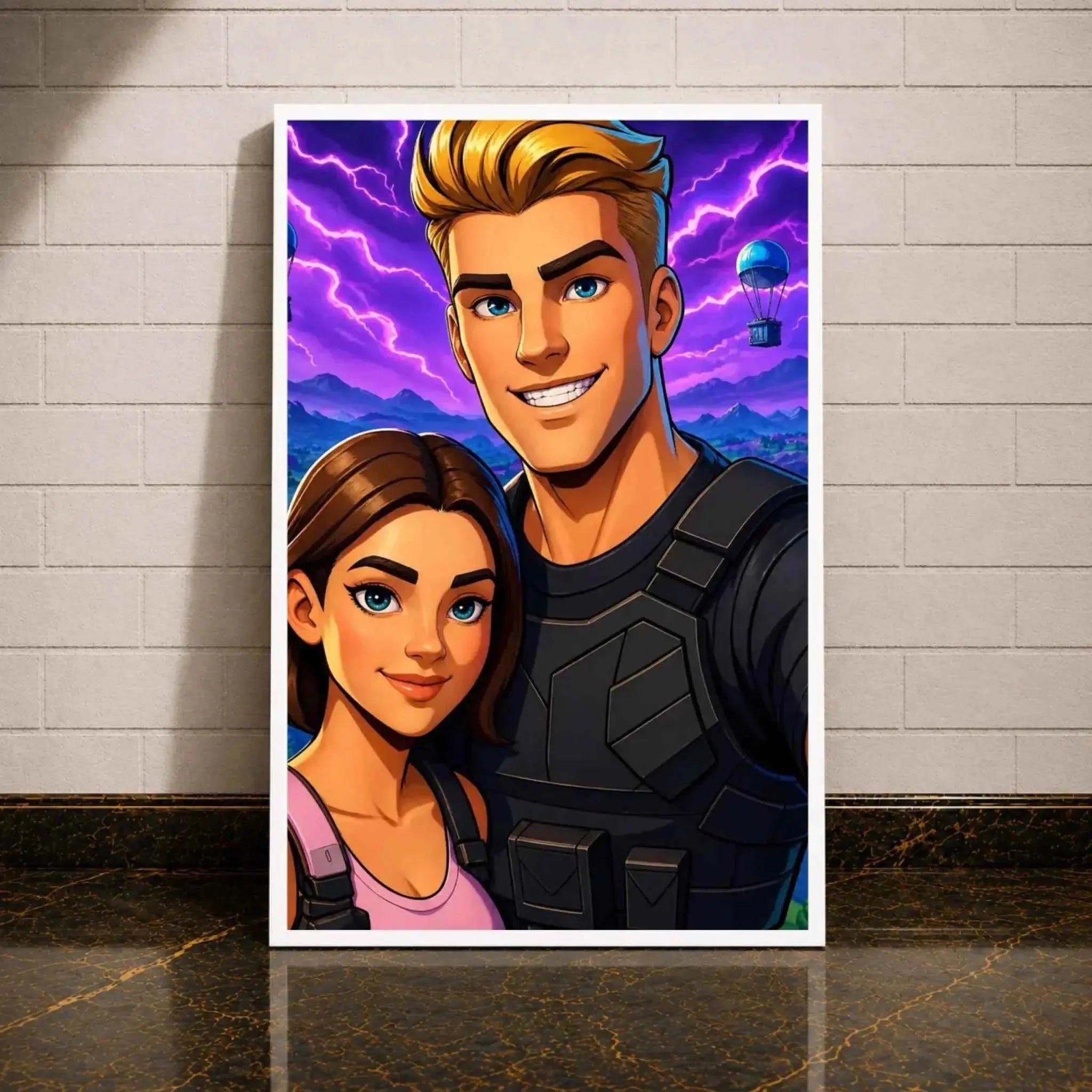 Personalisierte Fortnite Leinwand – Dein individuelles Gaming-Kunstwerk