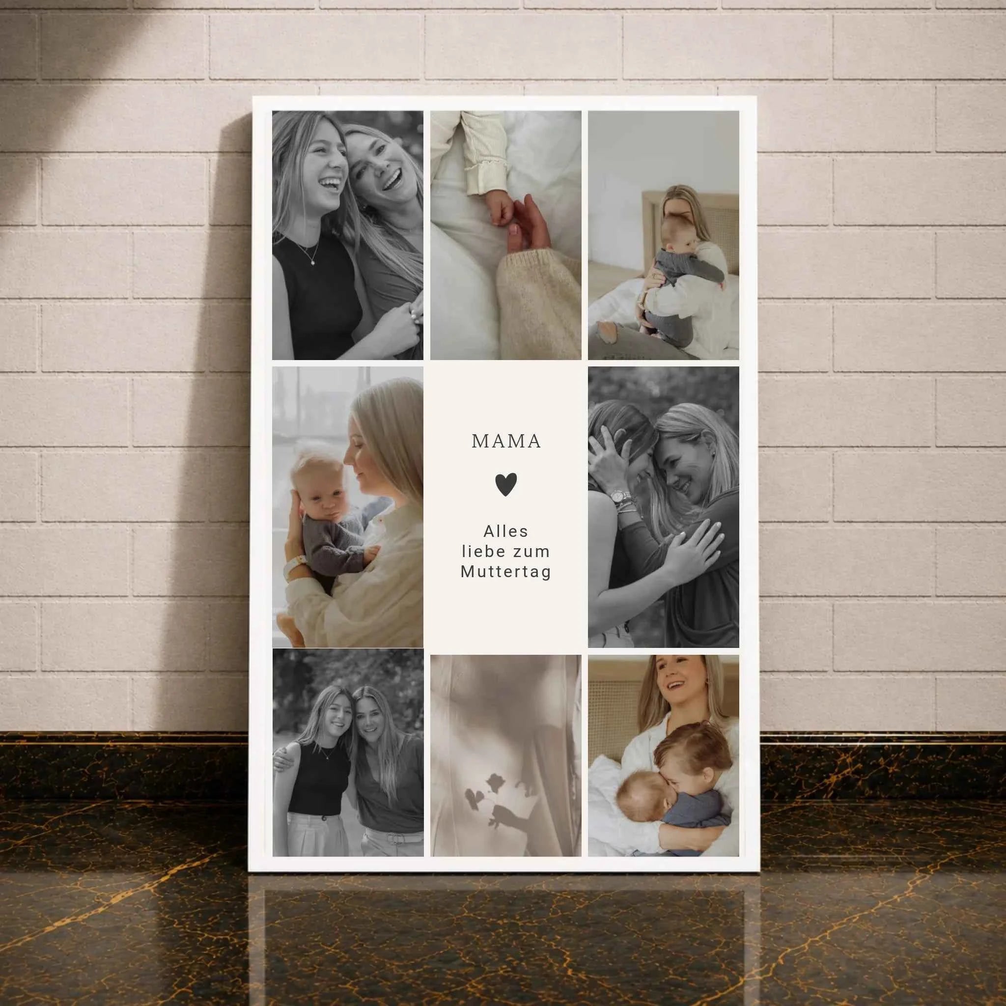 Personalisierte Leinwand - Mama