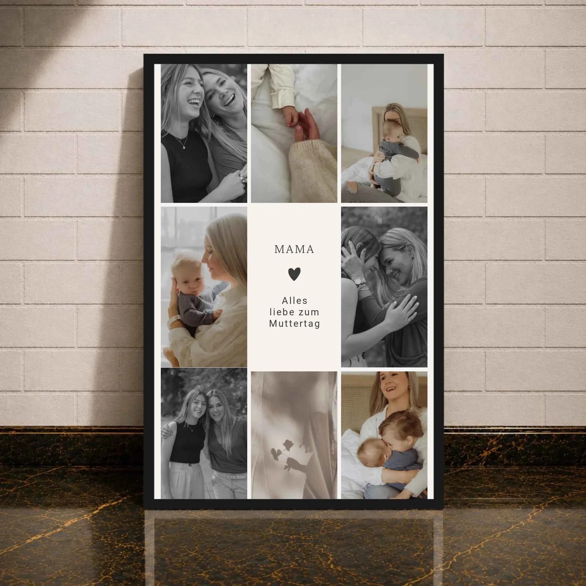 Personalisierte Leinwand - Mama