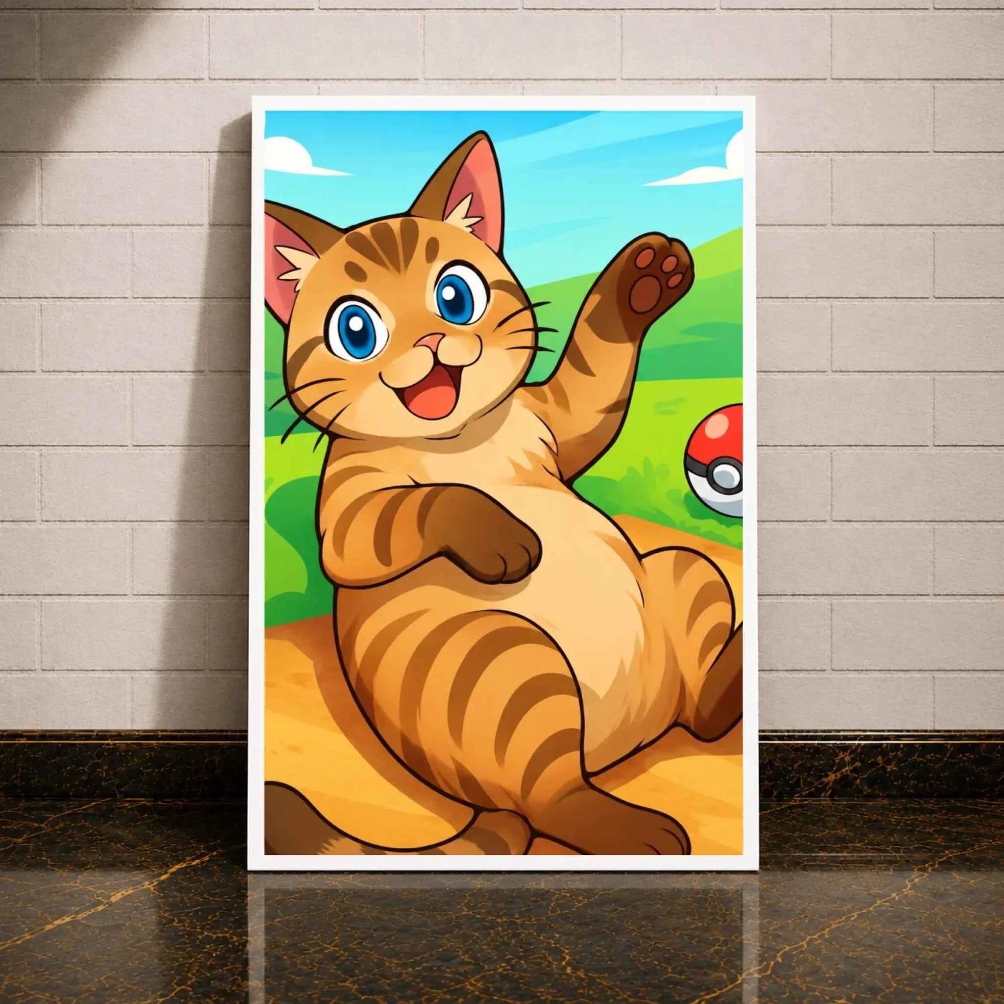 Personalisierte Pokemon Leinwand: Verwandeln Sie Ihr Haustier in ein einzigartiges Kunstwerk