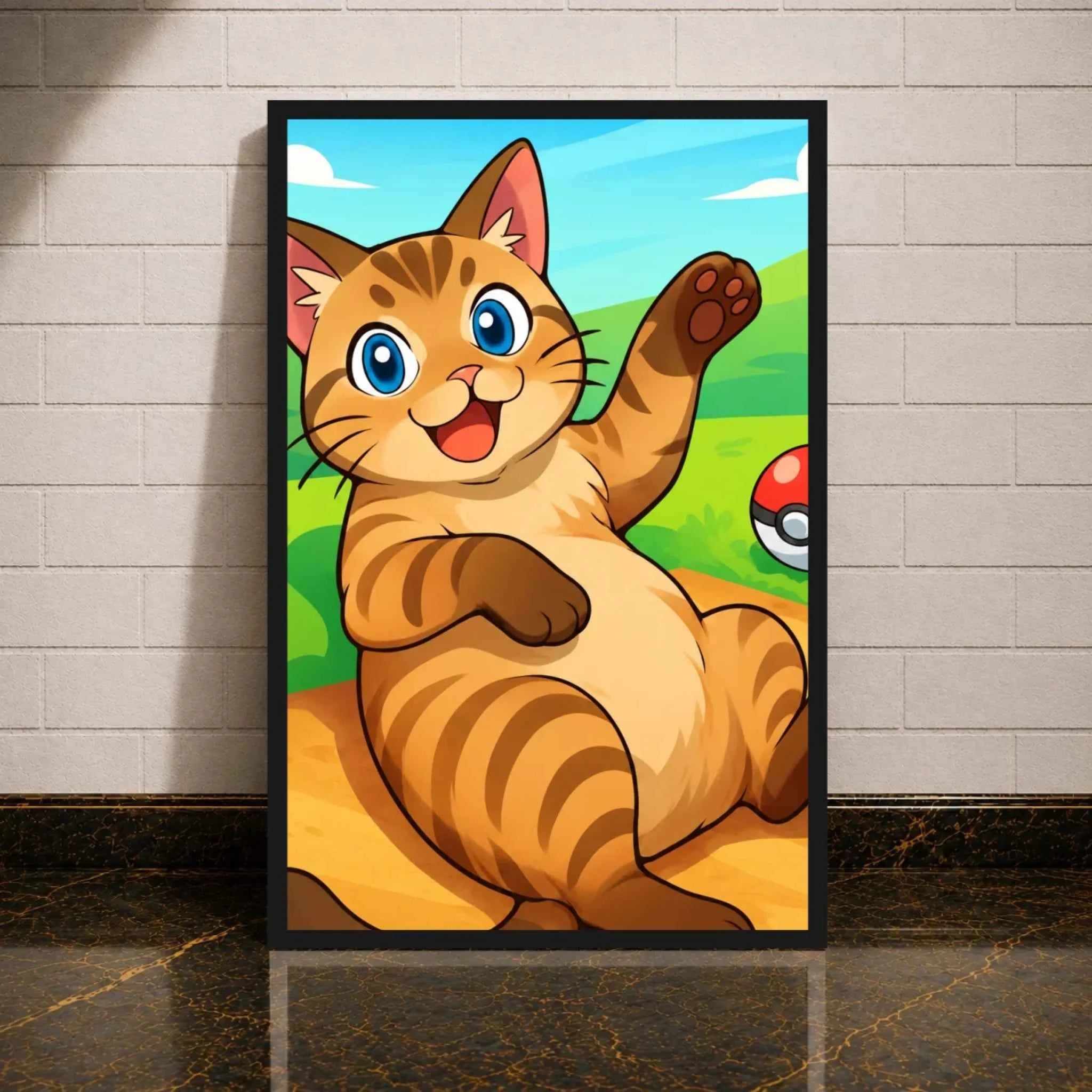 Personalisierte Pokemon Leinwand: Verwandeln Sie Ihr Haustier in ein einzigartiges Kunstwerk