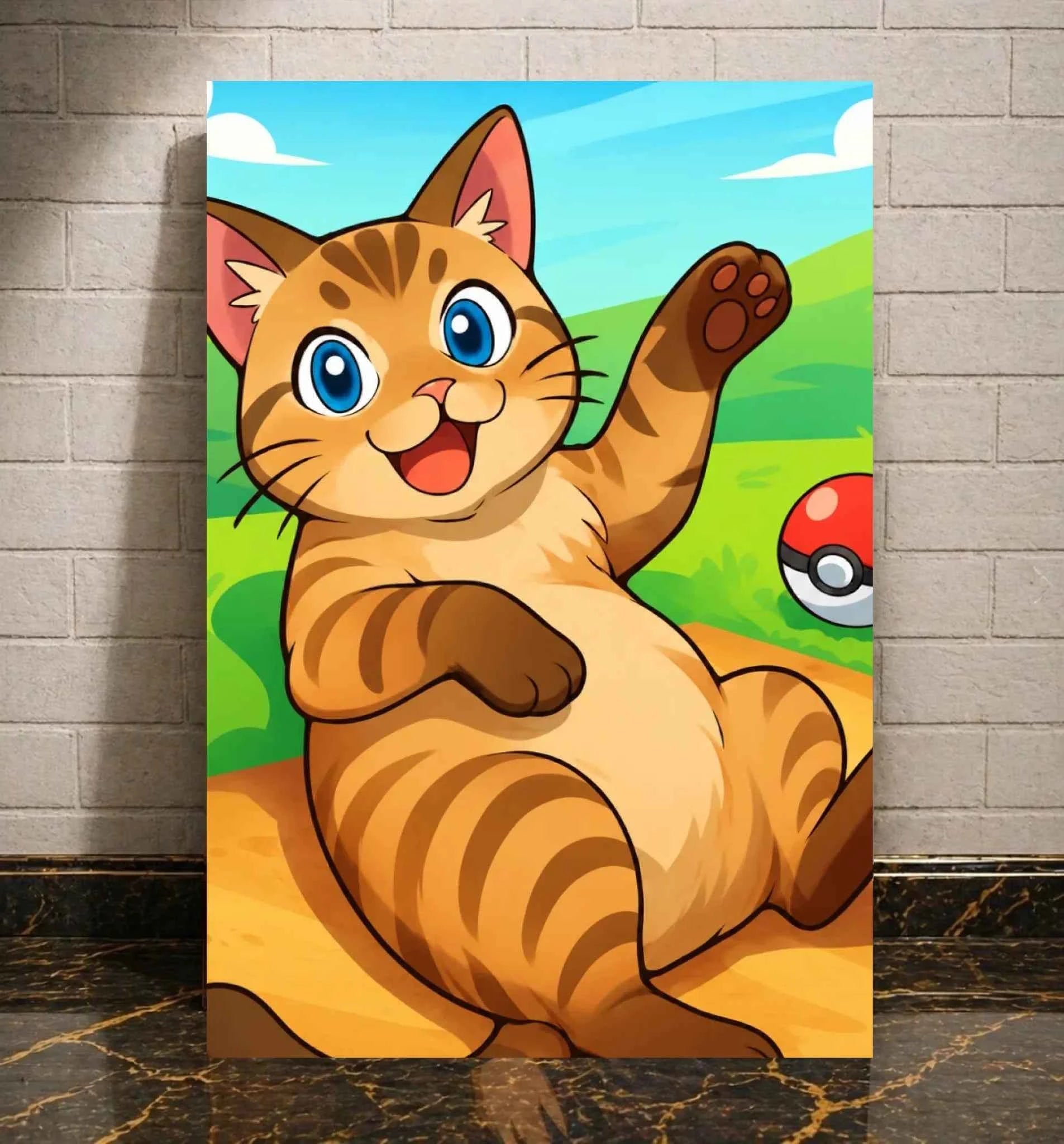 Personalisierte Pokemon Leinwand: Verwandeln Sie Ihr Haustier in ein einzigartiges Kunstwerk