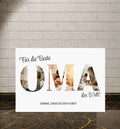 Personalisierte Poster - Beste Oma