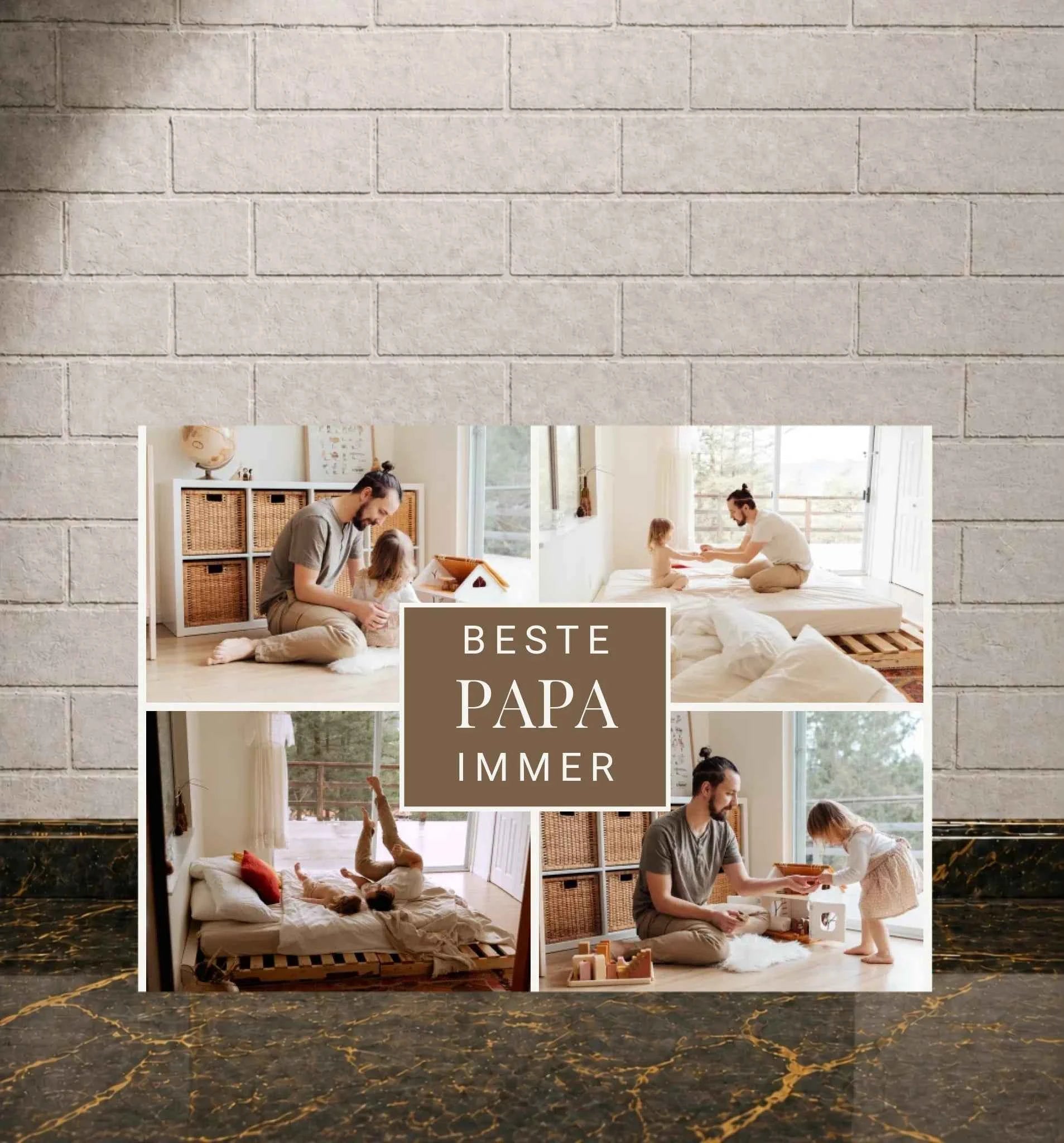 Personalisierte Poster – Für den besten Papa