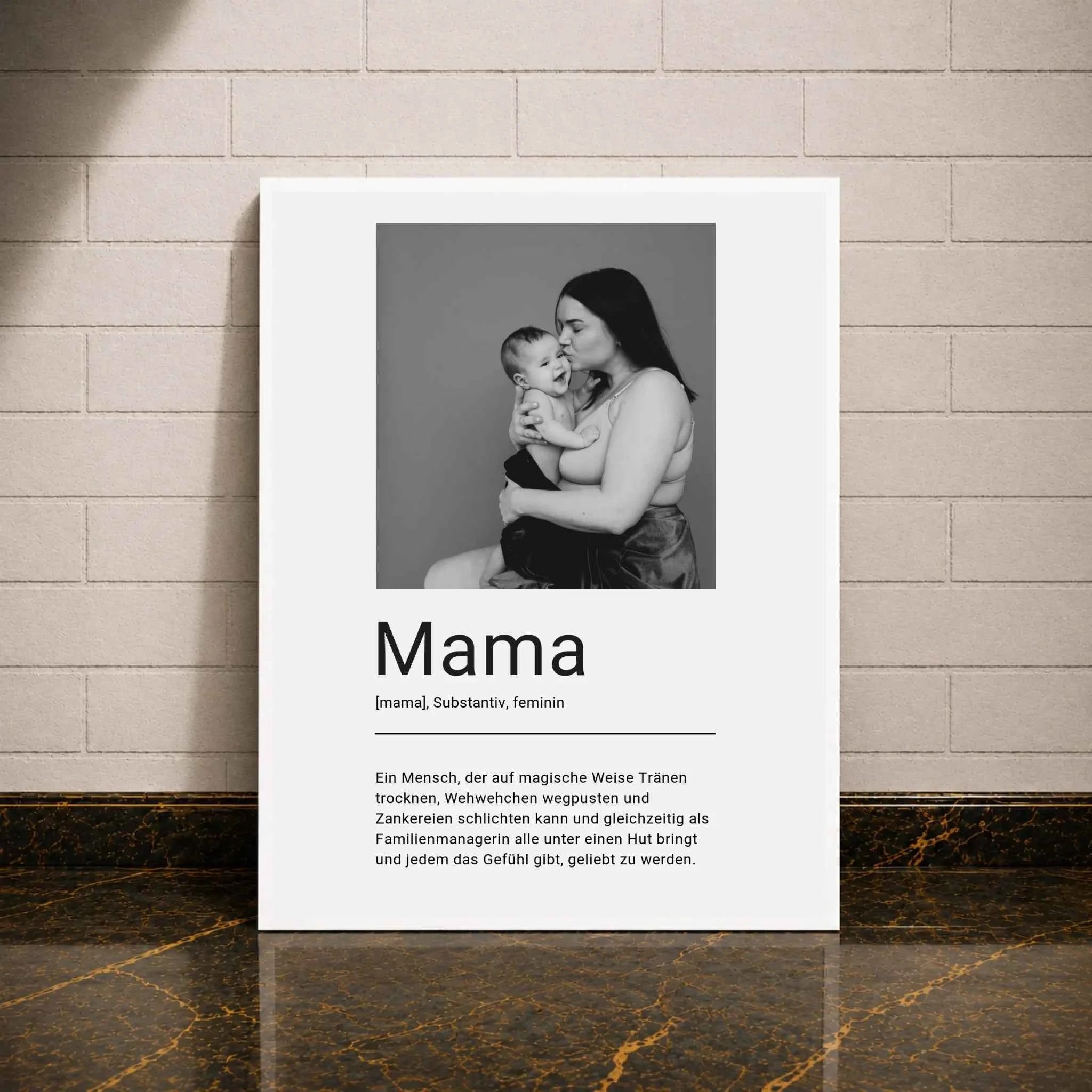 Personalisierte Poster -Mama Poster
