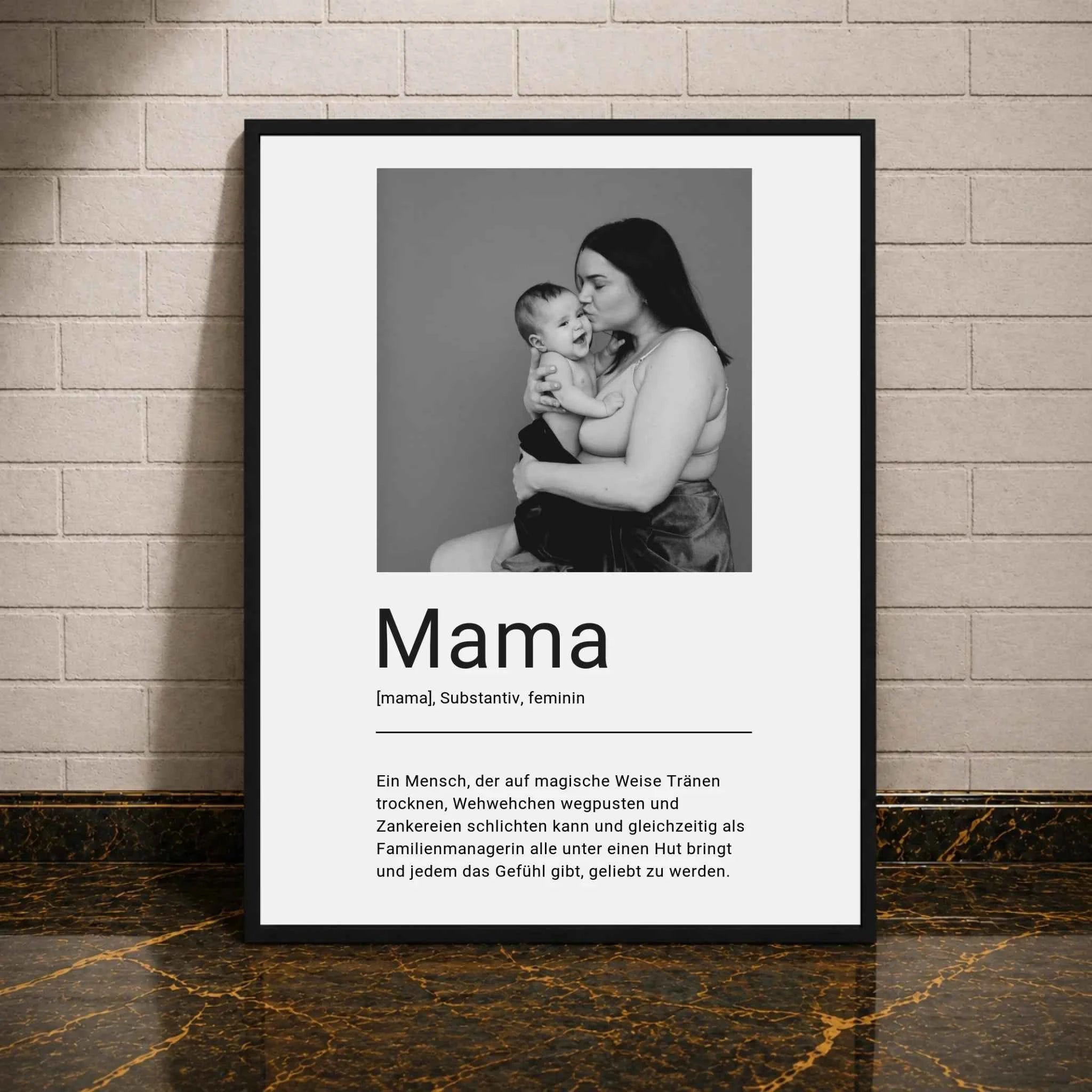 Personalisierte Poster -Mama Poster