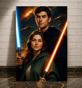 Personalisierte Star Wars Leinwand - Dein Foto als Teil der Galaxie