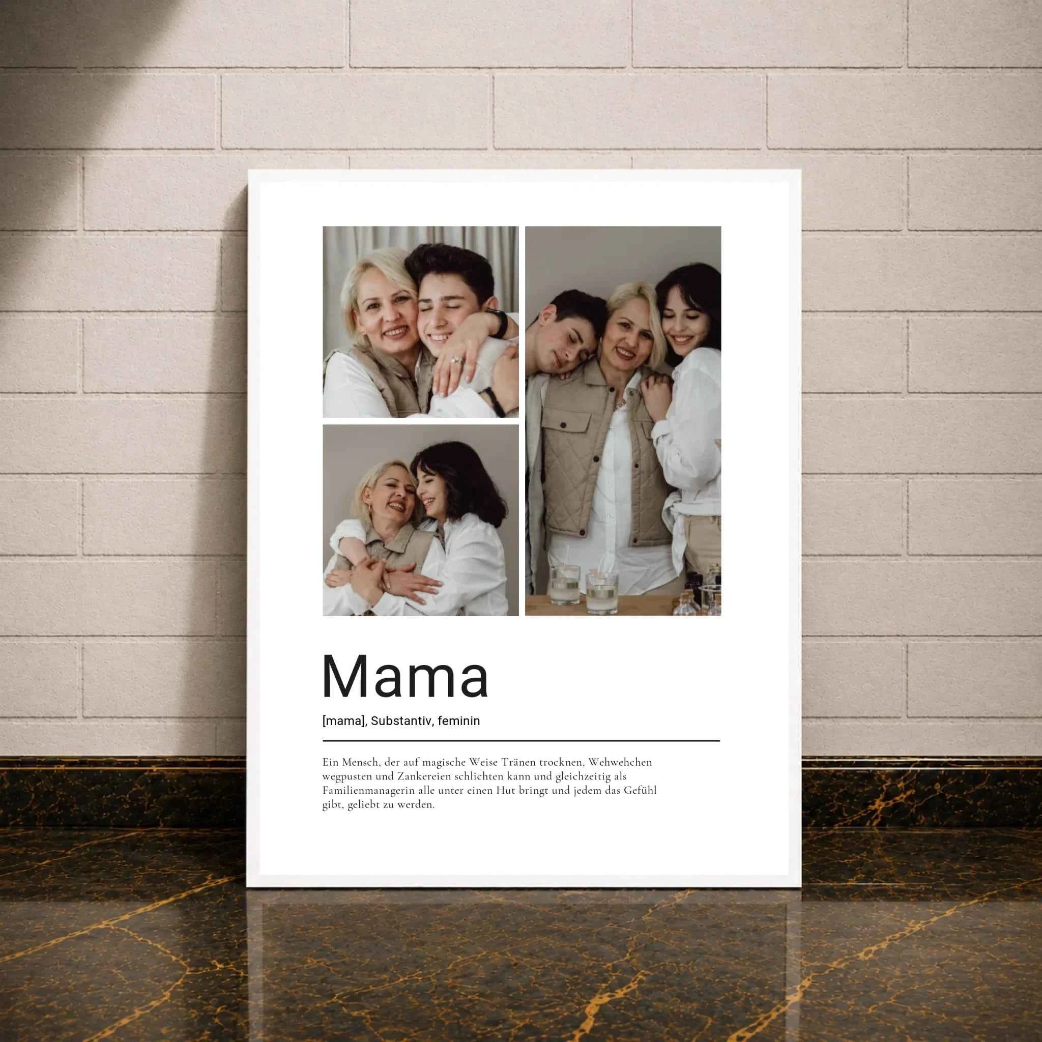 Personalisiertes Mama Poster – Das perfekte Kunstwerk für die beste Mama