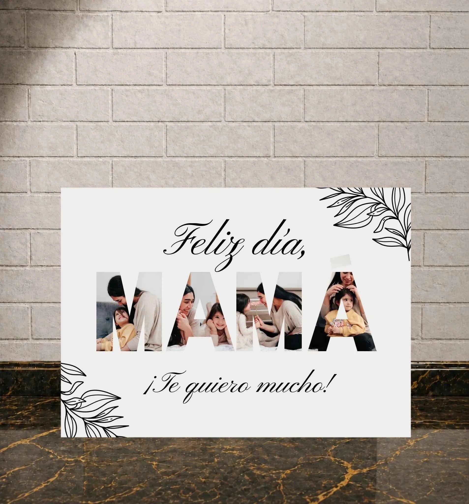 Personalisiertes Poster für Mama – Ein einzigartiges Kunstwerk voller Emotionen