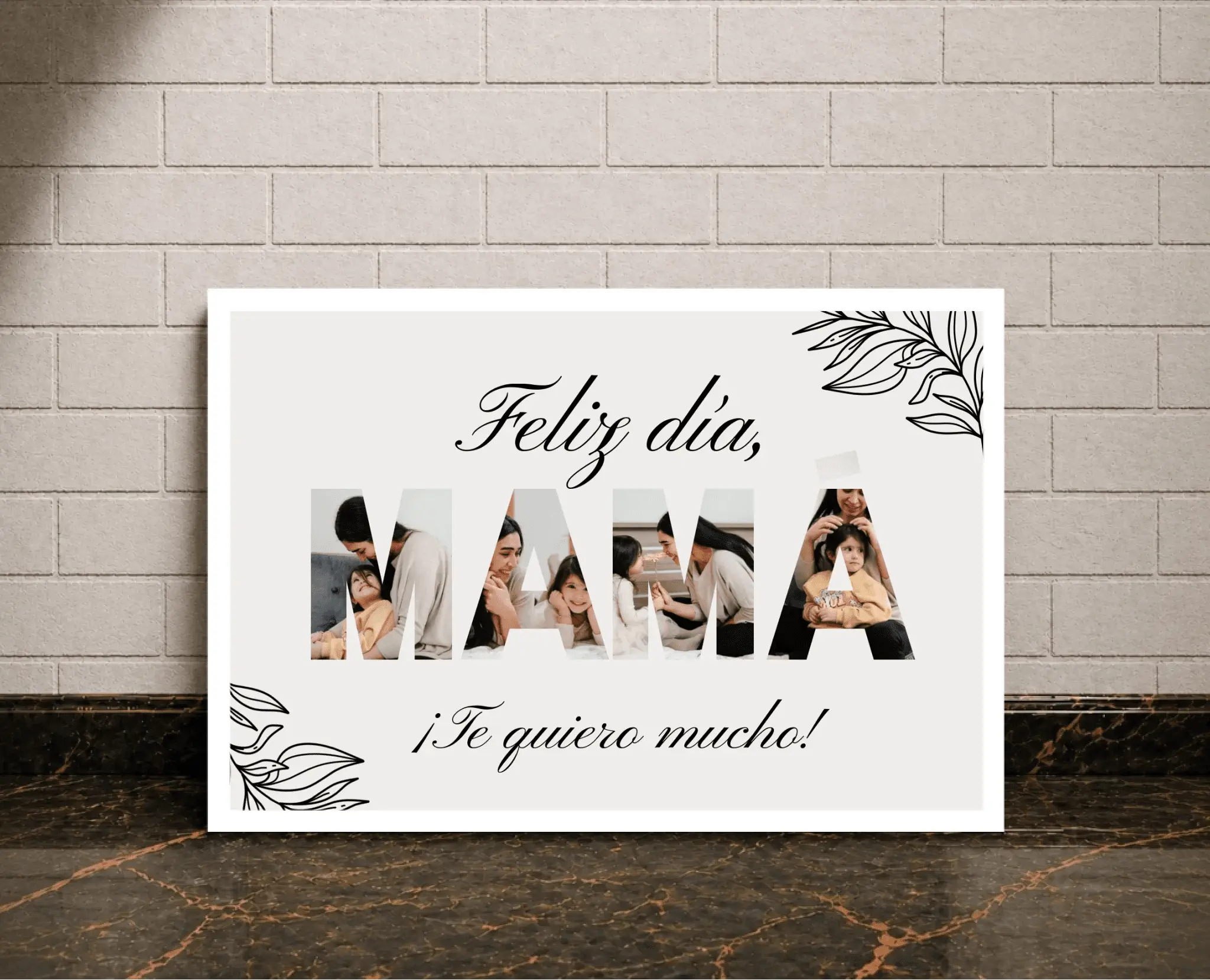 Personalisiertes Poster für Mama – Ein einzigartiges Kunstwerk voller Emotionen - liebehier