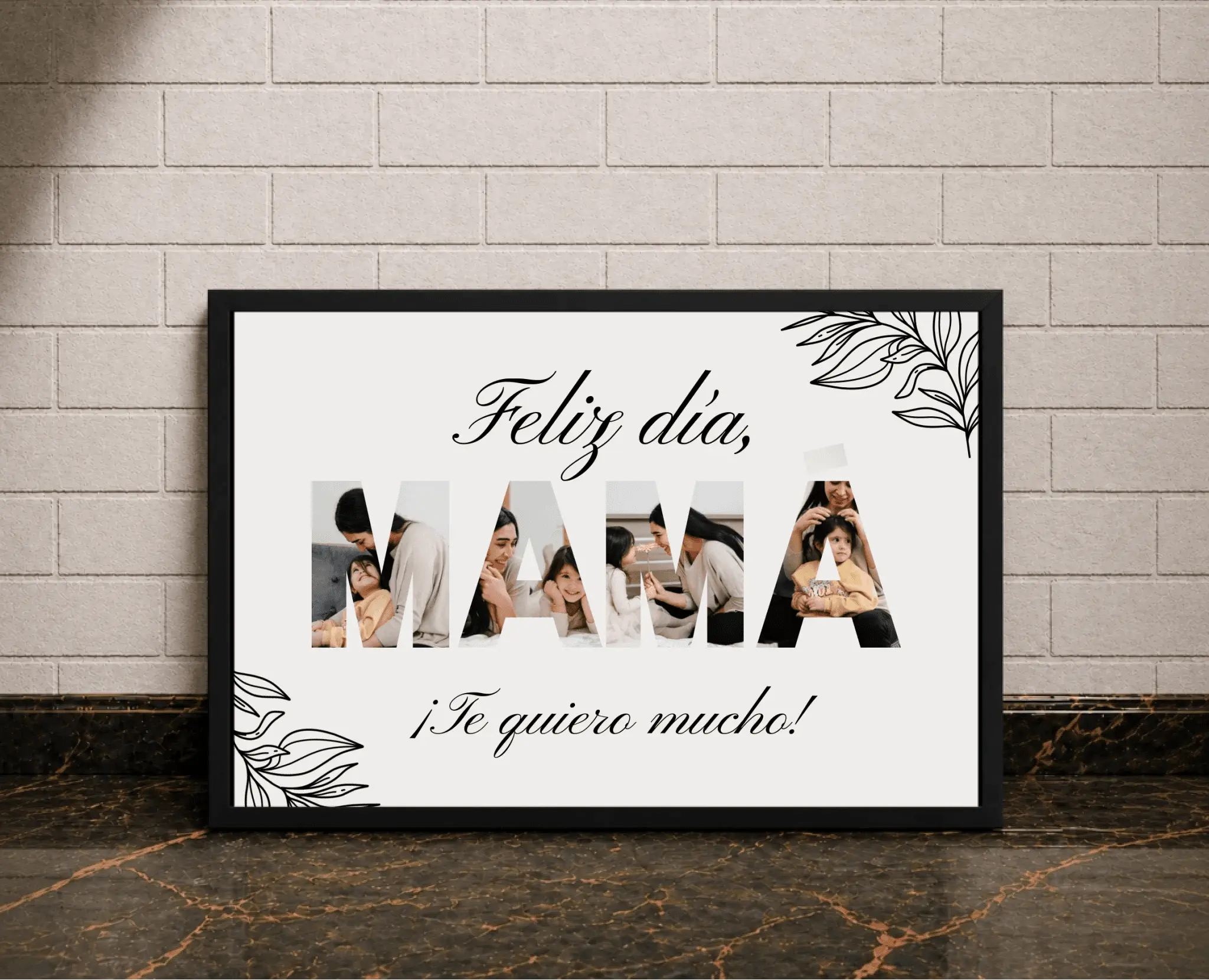 Personalisiertes Poster für Mama – Ein einzigartiges Kunstwerk voller Emotionen - liebehier